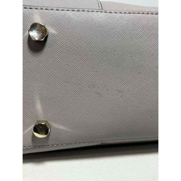 Rebecca Minkoff Saffiano Textured Leather Large "MAB" Tote in Lt Gray - Picture 13 of 13
